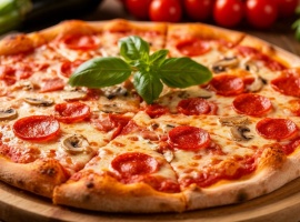 Вкусная и сытная пицца на толстом или тонком тесте